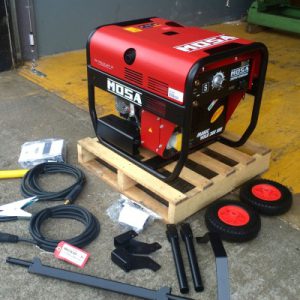 200amp Mosa Magic Weld 200 YDE electric start diesel welder generator for hire