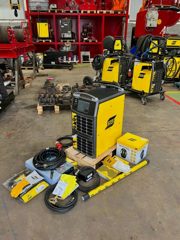 430amp ESAB Origo Tig 4300iw ACDC Water Cooled 415V HF TIG Welder Inverter Package for hire