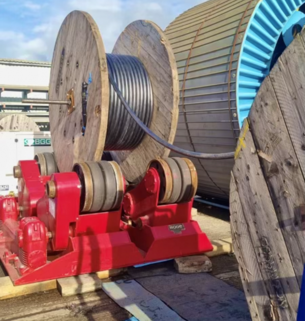 60 Tonne BODE SAR 1200 Self Aligning Welding Rotators for hire