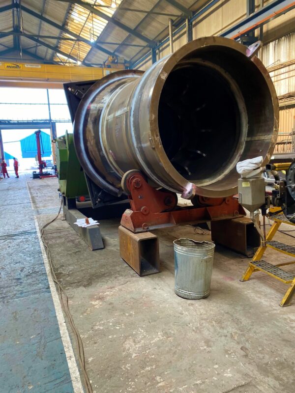 Spectrum Hire Plant Aronson HD600 30 Tonne Capacity Welding Positioner Adjustable Height with support rotator