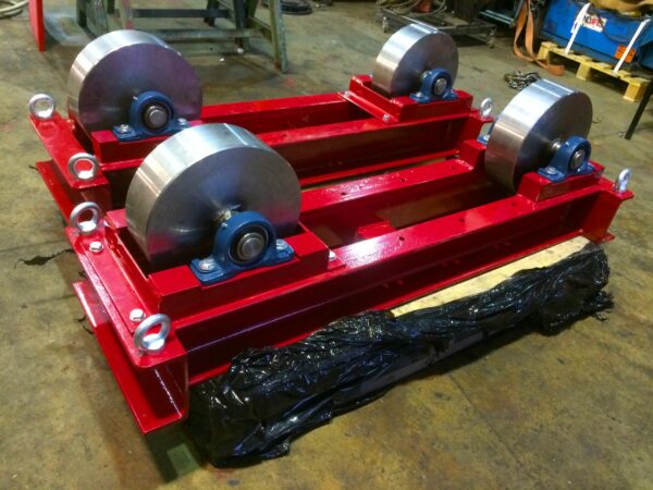 5 Tonne Conventional Steel Wheeled Welding Rotators for rent