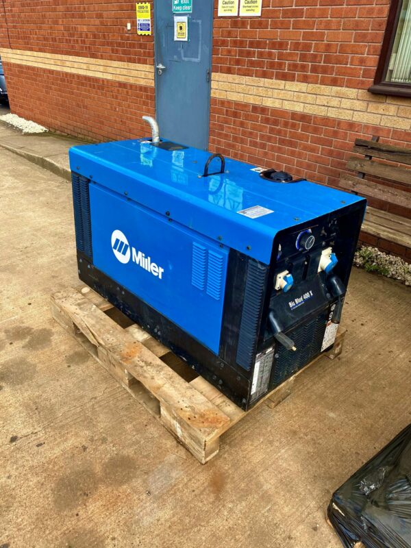 Miller Big Blue diesel welder generator for hire