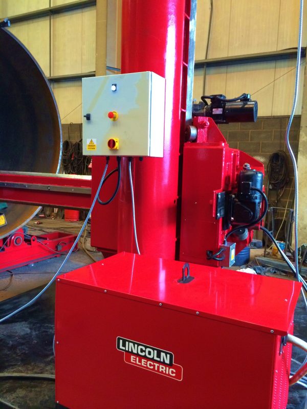 Spectrum hire plant BODE 6 x 6 column and boom DC1000 NA5 sub arc welder with vessel-2 rotators-1