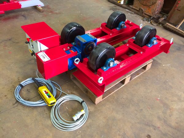 5 Tonne Capacity Pipe Welding Rotators 110V 2000mm MAX OD with or without pedal