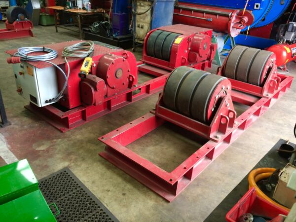 CR 100-150 tonne capacity conventional vessel welding rotators 415V-1