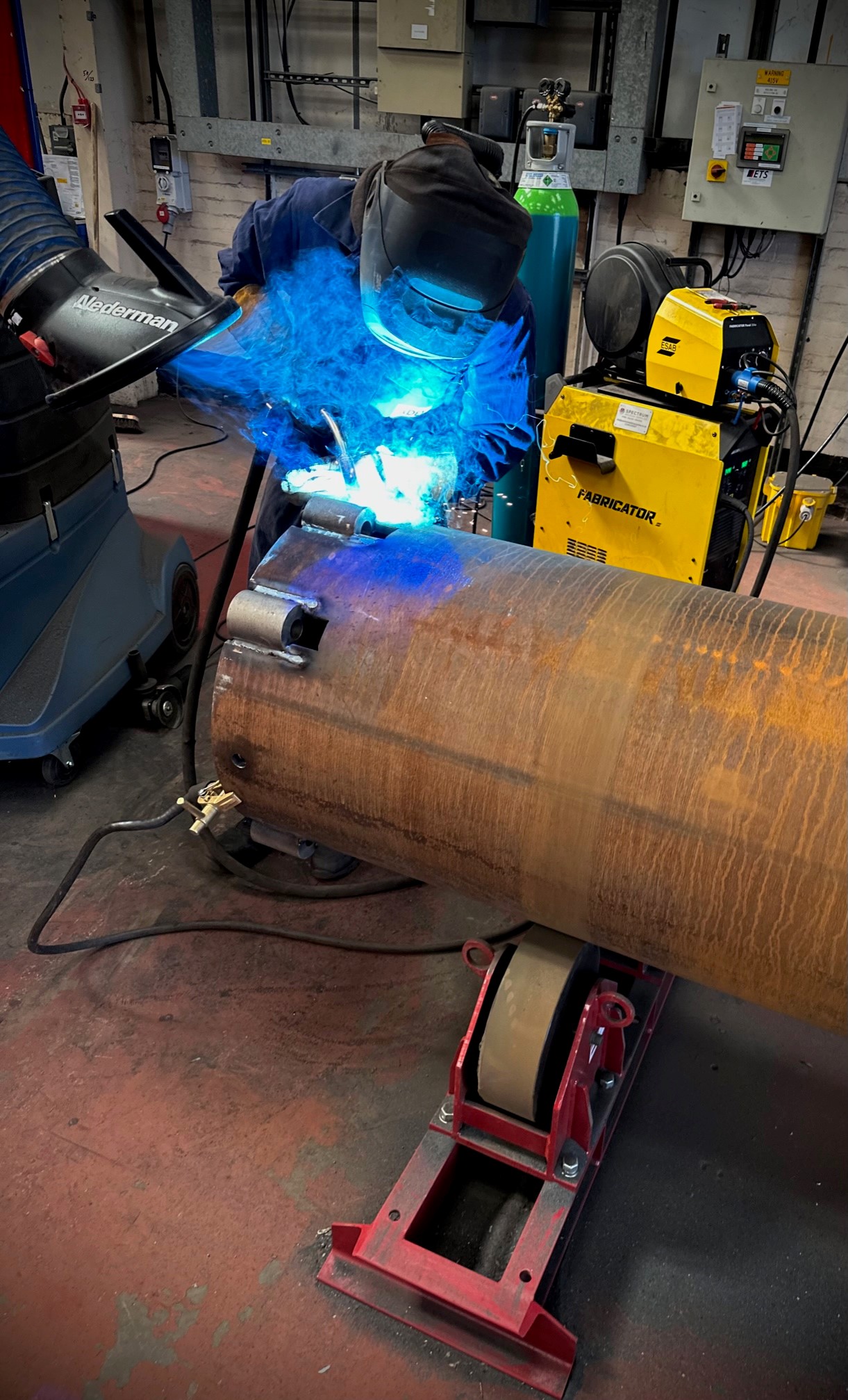 Nederman FilterCart Original Fume Extractor on wheels 110V - Image 5