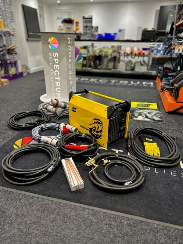 Rent the ESAB Warrior 500 air arc gouging welder package-1