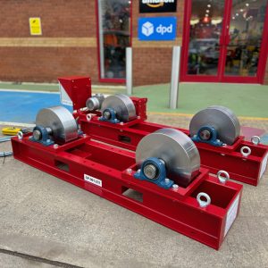 10 tonne capacity steel wheel conventional welding rotators 200mm - 2500mm capacity-1